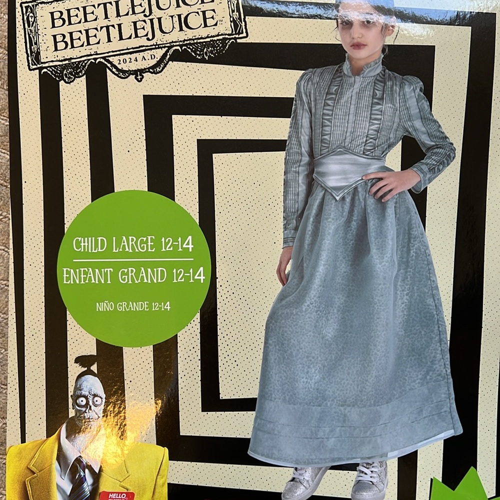 Astrid from Bettle Juice Costume